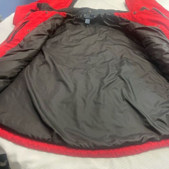 Polo By Ralph Lauren Men’s Red Black VTG Jacket Size XXL - Picture 11 of 13